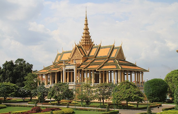 Königspalast in Phnom Penh